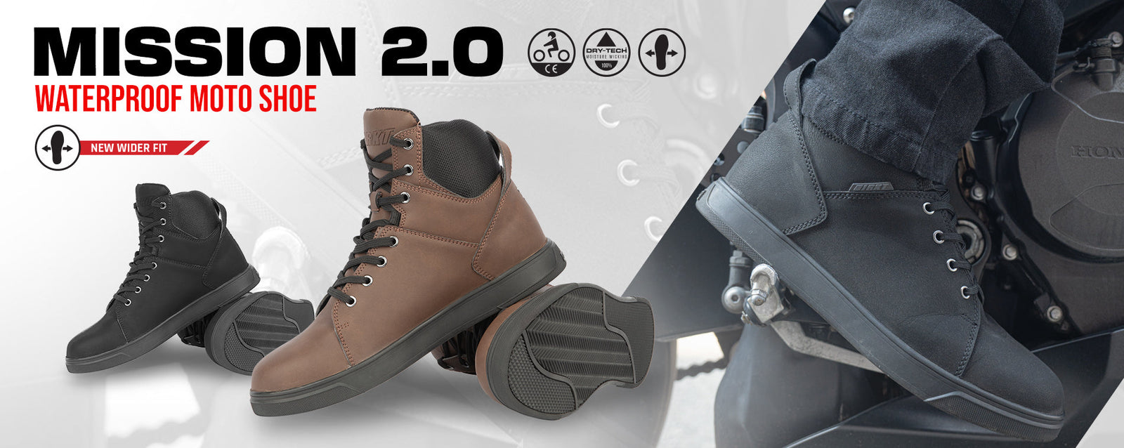 New For 2025 // Mission™ 2.0 Moto Shoe: Built From Rider Feedback